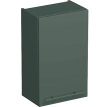 Küchen-Oberschrank in Dunkelgrün mit schmalem Griff