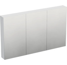 Dreitüriger Spiegelschrank für das Badezimmer.