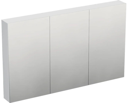 Dreitüriger Spiegelschrank für das Badezimmer.