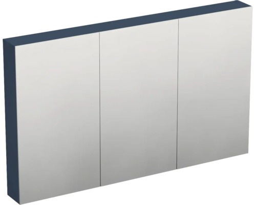 Dreitüriger Spiegelschrank für das Badezimmer zur Wandmontage.