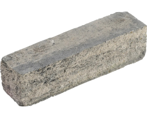 Rechteckiger Granitstein mit rauer Oberfläche für den Gartenbau und als Randstein.
