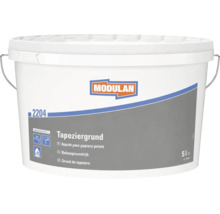 Modulan Tapeziergrund 2204 im 5 Liter Eimer zur Vorbehandlung von Wänden vor dem Tapezieren.