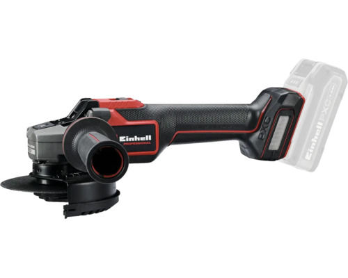 Einhell Akku-Winkelschleifer Professional mit Zusatzhandgriff und Schutzhaube, kompatibel mit Power X-Change Akkus.