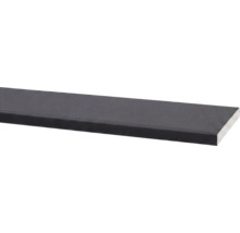 Dunkles, rechteckiges Profil aus robustem Material.