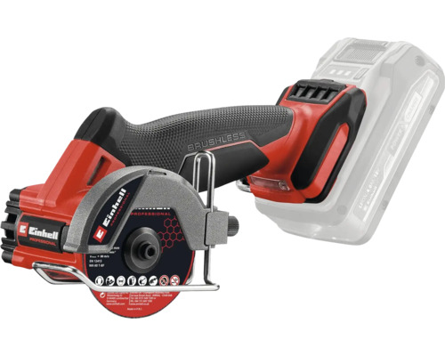Einhell Akku-Mini-Handkreissäge mit bürstenlosem Motor für präzise Schnitte.