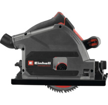 Einhell Professional Tauchsäge mit Sägeblatt und Staubabsauganschluss.