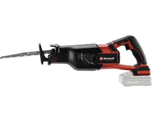 Einhell Professional Akkumulator-Säbelsäge inklusive Akkumulator und Sägeblatt für Holz.