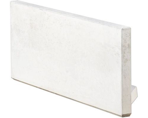 L-Stein aus Beton für die Hangsicherung und Gartenplanung.