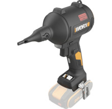Worx Akku-Luftpumpe mit bürstenlosem Motor und Power Share Akku-System.