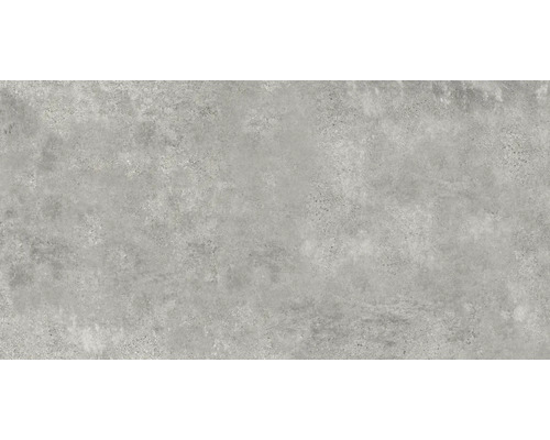 Fliese in Betonoptik mit matter, strukturierter Oberfläche.