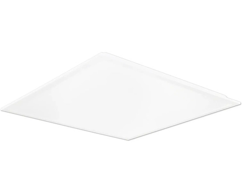 Quadratisches LED-Panel für die Deckenmontage mit flachem Design.
