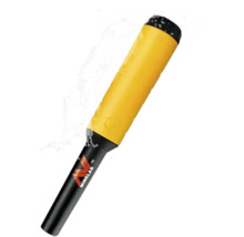Wasserdichter Pinpointer-Metalldetektor von Minelab mit Minelab Logo.