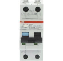 ABB Fehlerstrom-Leitungsschutzschalter DS201, C16, 0,03 Ampere, 230 Volt, zweipolig, ABB Logo.