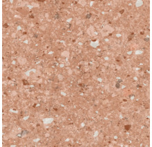 Terrazzo-Muster mit Steineinschlüssen in verschiedenen Größen und Formen.