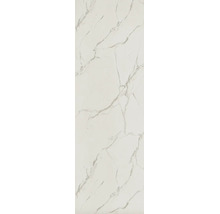 Fliese in Marmoroptik mit feiner Maserung für Boden und Wand.