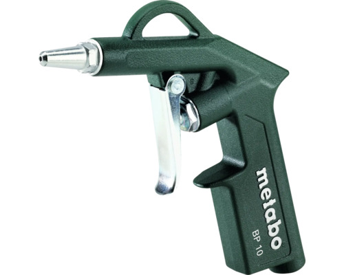 Metabo BP 10 Ausblaspistole aus Aluminium-Druckguss mit Metalldüse und Abzug.
