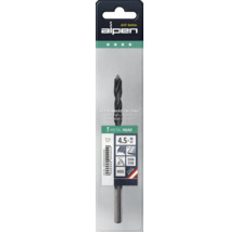 Alpen HSS-Spiralbohrer Metal Head, 4,5 Millimeter Durchmesser, für Metall und Aluminium, DIN 338, 1 Stück.