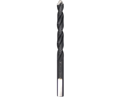Spiralbohrer für Metall aus Hochleistungsschnellstahl mit geschliffener Spitze, Alpen Logo.