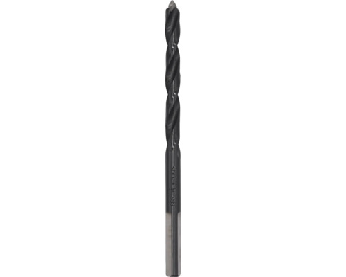 Alpen Steinbohrer aus Metall mit Zentrierspitze und doppelter Spirale.