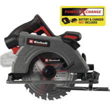 Einhell Professional Akku-Handkreissäge mit bürstenlosem Motor, Power X-Change, Einhell Logo, Akku und Ladegerät nicht enthalten.
