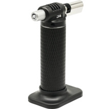 CFH Flambierbrenner mit strukturiertem Griff, Standfuß, Zündknopf und Flammenregler für präzises Arbeiten in der Küche.