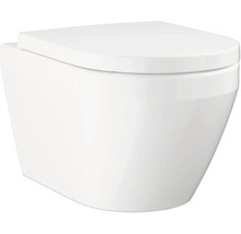 Wand-Tiefspül-WC mit WC-Sitz aus Keramik