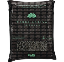 Blau Aquaristic Terra Activa Premium, nährstoffreicher Bodengrund für Aquarienpflanzen, 2 Liter.