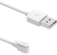 USB-Ladekabel mit magnetischem 2-Pin-Anschluss und USB-A-Stecker