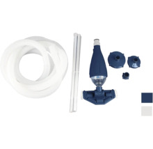 Poolreiniger Set mit Schlauch, Stange, Bürstenkopf und Adaptern für die Poolpflege