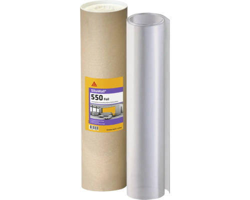 Sika SikaWall 550 Schalungsfolie zur Erstellung von Sichtbeton, Set mit 10 Folien im Format 0,80 mal 1,25 Meter.