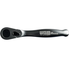 Umschaltknarre aus Metall mit WGB Logo.