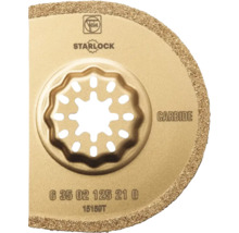 Fein Starlock Hartmetall-Sägeblatt, segmentiert, für Oszillierer und Multitools.