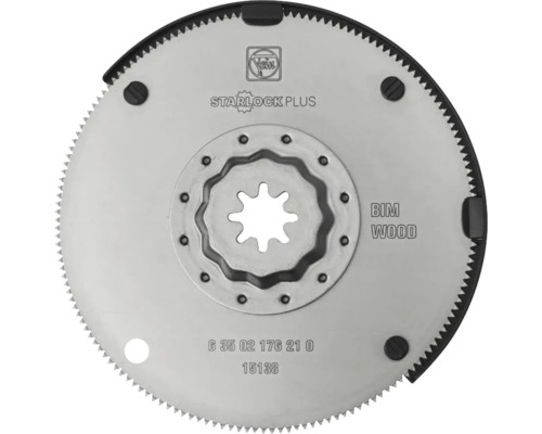 Fein Starlock Plus BIM WOOD Sägeblatt für Oszillierer, rundes Bimetall-Sägeblatt für Holz.