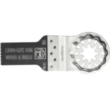 Fein E-Cut Long-Life Bi-Metall-Sägeblatt für Holz und Nägel mit Starlock-Aufnahme.