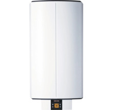 Stiebel Eltron elektronischer Wandspeicher mit digitalem Display und Bedienfeld für Warmwasser.