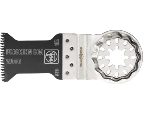 FEIN E-Cut Precision Bi-Metall Sägeblatt für Holz mit Starlock-Aufnahme.