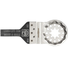 Fein E-Cut Sägeblatt Long-Life Bimetall für Holz und Nägel mit Starlock Aufnahme. Fein Logo.