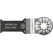 Fein E-Cut Universal Bi-Metall-Sägeblatt für Multifunktionswerkzeuge mit Starlock-Aufnahme für Holz und Metall.