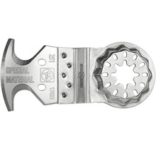 Fein Starlock Pilzschneidmesser für Multitools, aus Edelstahl, für weiche Materialien, Fein Logo.