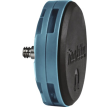 Makita Magnethalterung mit Schraubgewinde, rund, blau und schwarz, aus Kunststoff und Metall, Makita Logo.