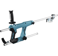 Makita Handgriff-Set mit verstellbaren Führungsschienen, Klemmvorrichtung und Makita Logo.