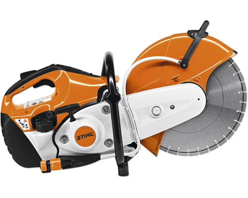 Stihl Trennschleifer mit Diamanttrennscheibe für professionelle Bauarbeiten