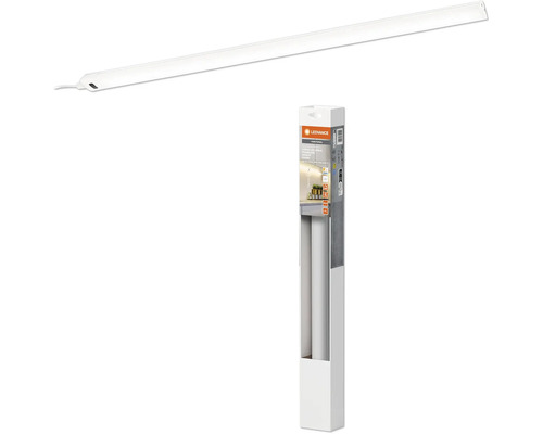 LEDVANCE Linear LED Unterbauleuchte mit Sensor und Verpackung, schlankes Design für die Montage unter Schränken.