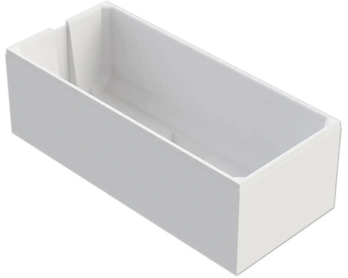 Rechteckige Badewanne aus Sanitäracryl in minimalistischem Design