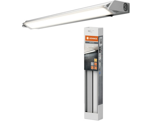 Ledvance Linear LED Turn Unterbauleuchte, Länge 357 Millimeter, 8 Watt, 450 Lumen, warmweißes Licht, schwenkbar um 60 Grad mit Verpackung.