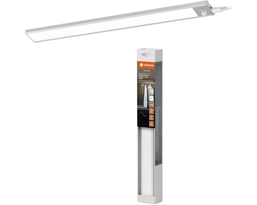 Ledvance Linear LED Flat Unterbauleuchte mit Sensor und USB Anschluss, Länge 400 Millimeter, inklusive Verpackung.