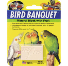 Zoo Med Bird Banquet Mineralblock mit Früchten für Vögel in Originalverpackung