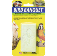 Zoo Med Bird Banquet Mineralblock mit Gemüse für Vögel 142 Gramm