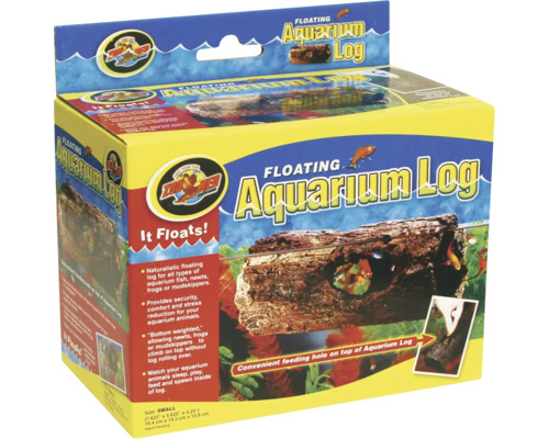 Zoo Med schwimmender Aquarienstamm in der Verpackung mit Fuetterungsloch