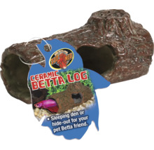 Zoo Med keramischer Betta Log als Versteck für Kampffische im Aquarium